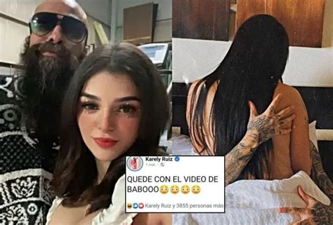 karely ruiz y babo|Karely Ruiz y El Babo juntos en video ¡Sin censura!